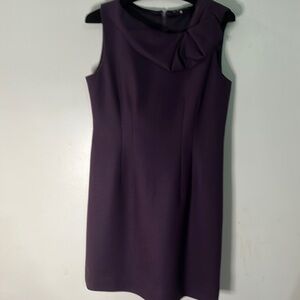 Ellie Tahari Plum Evening Dress Size 10